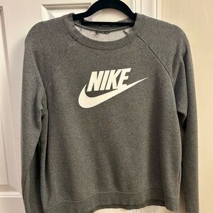 Nike Charcoal Gray Crewneck Sweatshirt